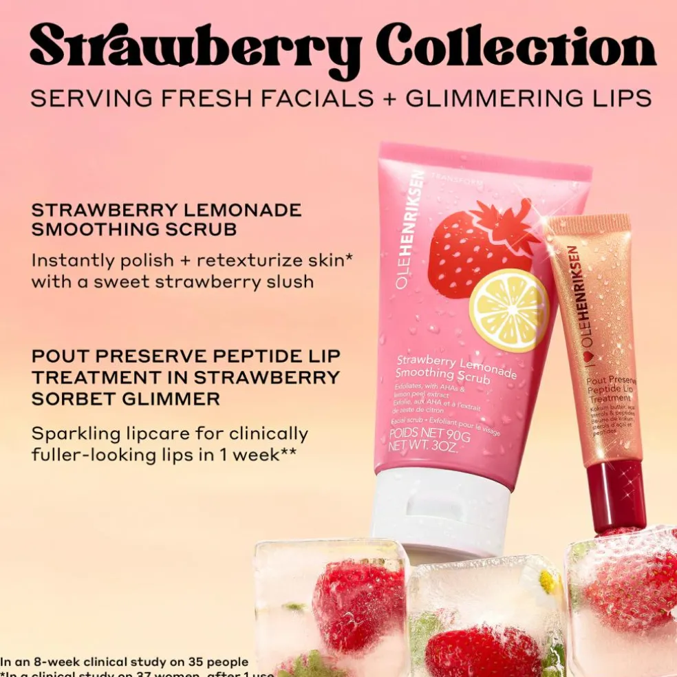 TRANSFORM Strawberry Smoothing Scrub
