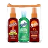 Travel Essentials, Dry Oil Sprays, Bronzing Tanning Oil and Soothing Aloe V