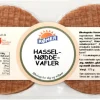 Vafler m. hasselnødder Ø