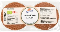 Vafler m. honning Ø