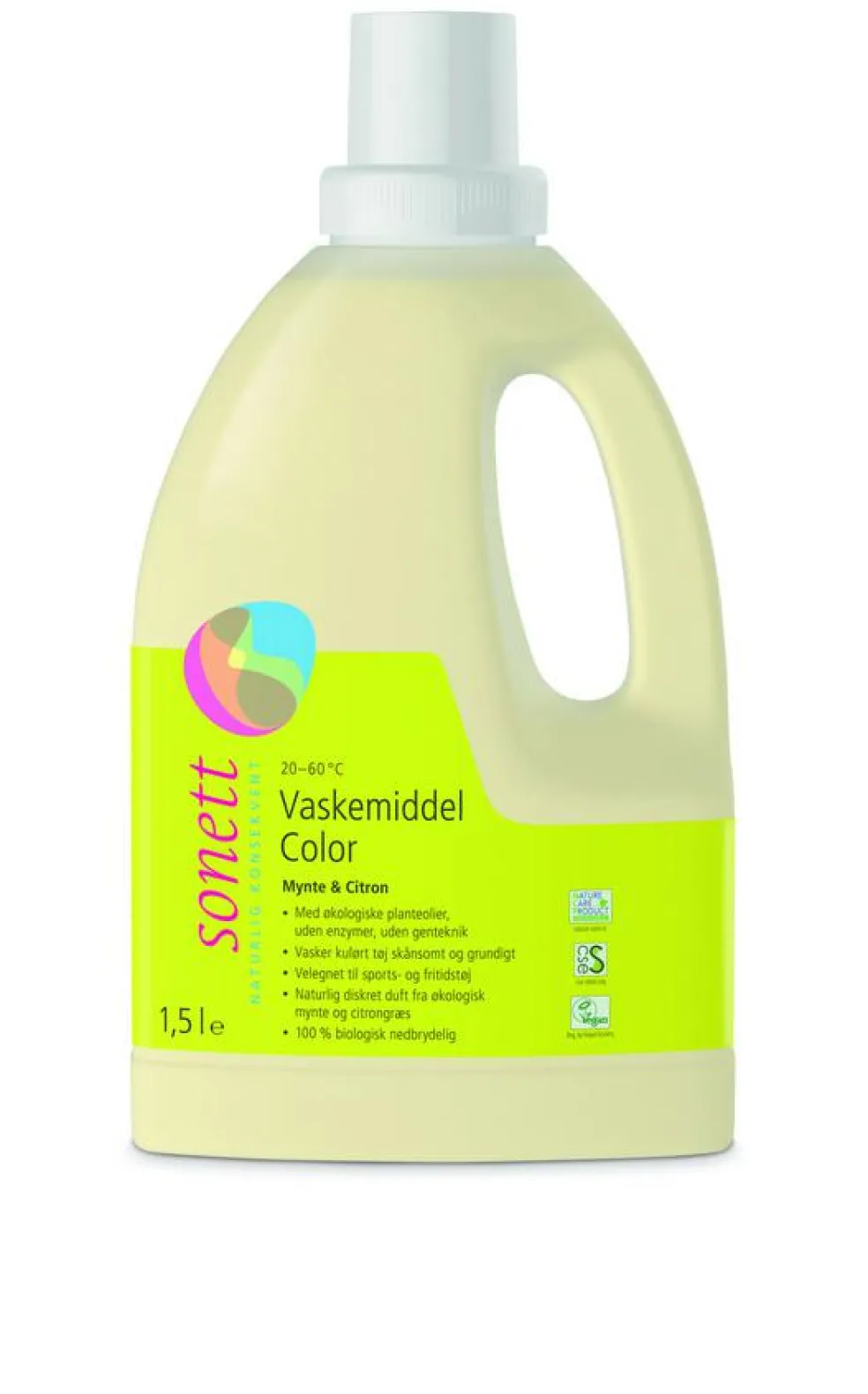 Vaskemiddel Color Mynte & Citron