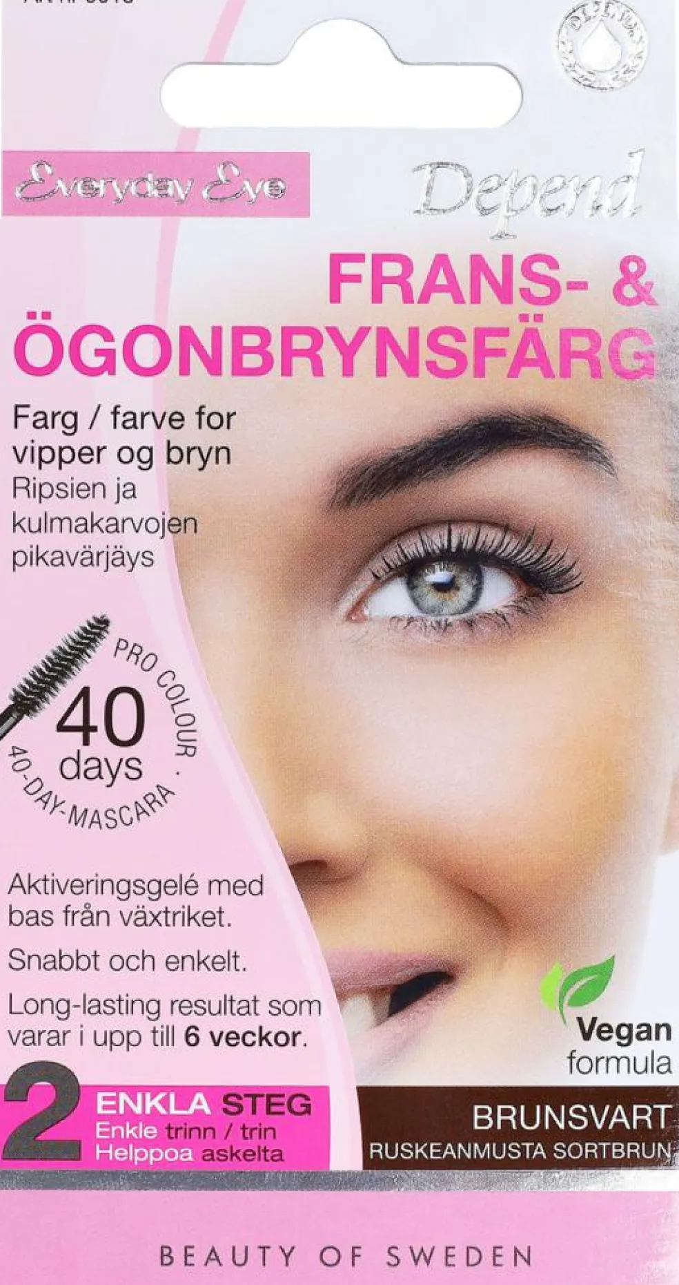 Vippe- og Brynfarve