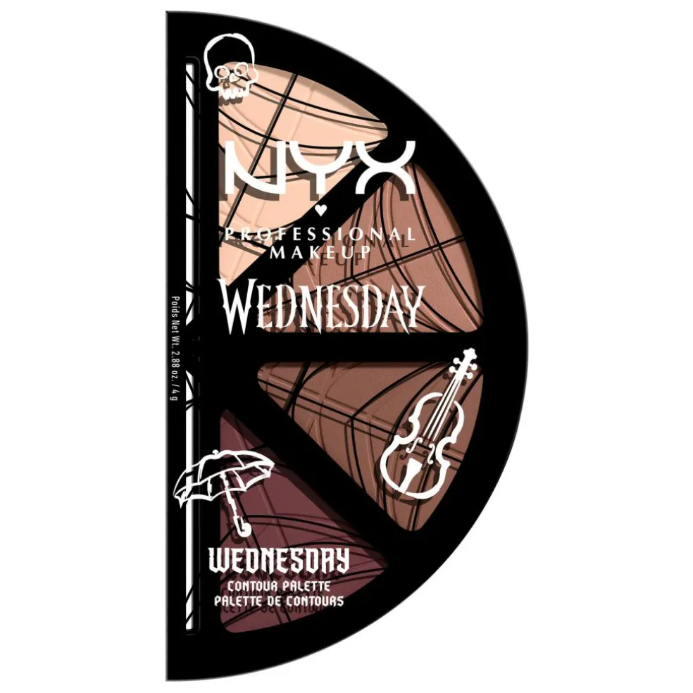 Wednesday Stained Glass Contour Palette