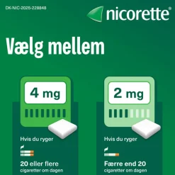 Whitemint 2 mg medicinsk tyggegummi