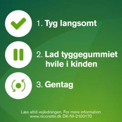 Whitemint 2 mg medicinsk tyggegummi