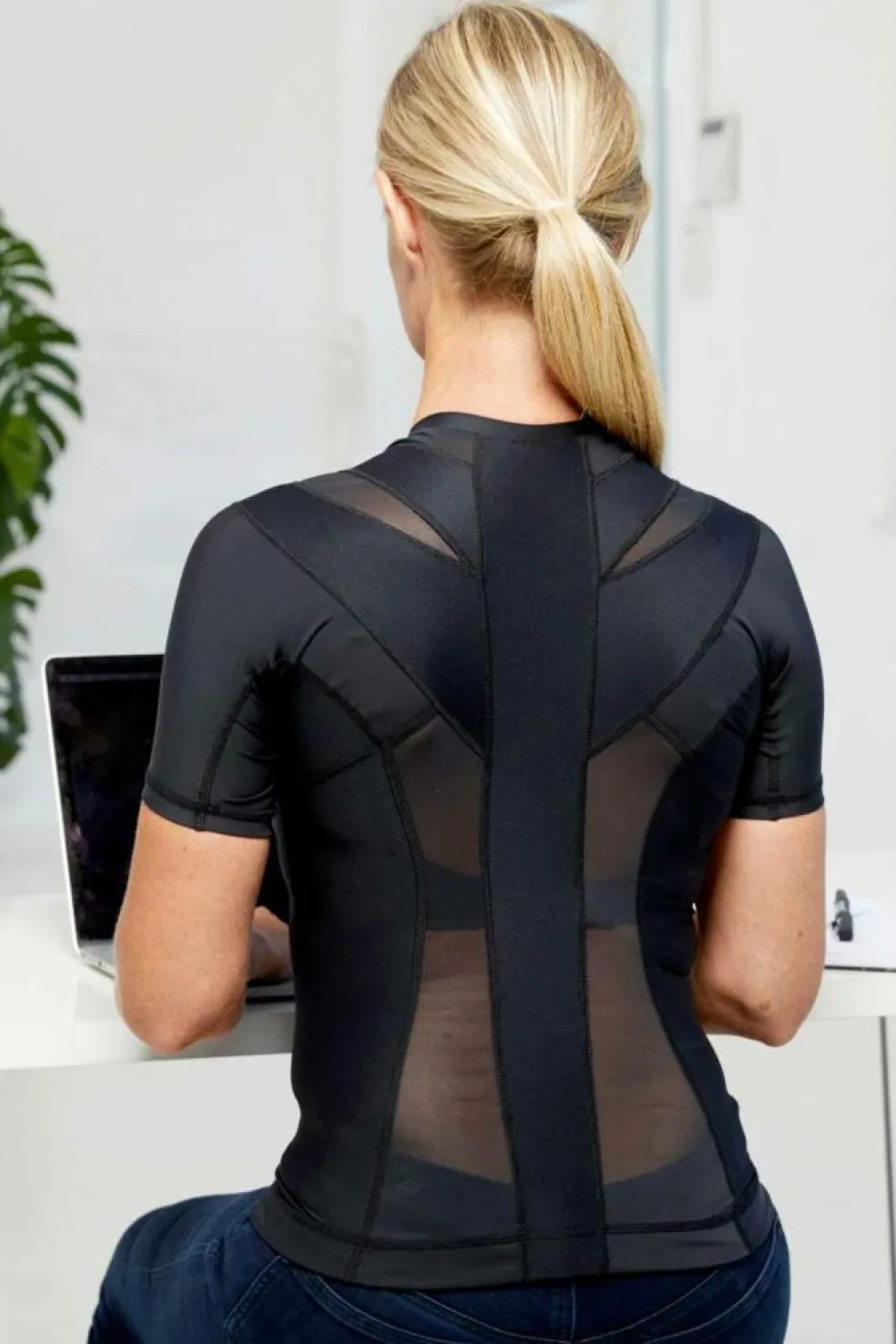 Women's Posture Shirt Zipper