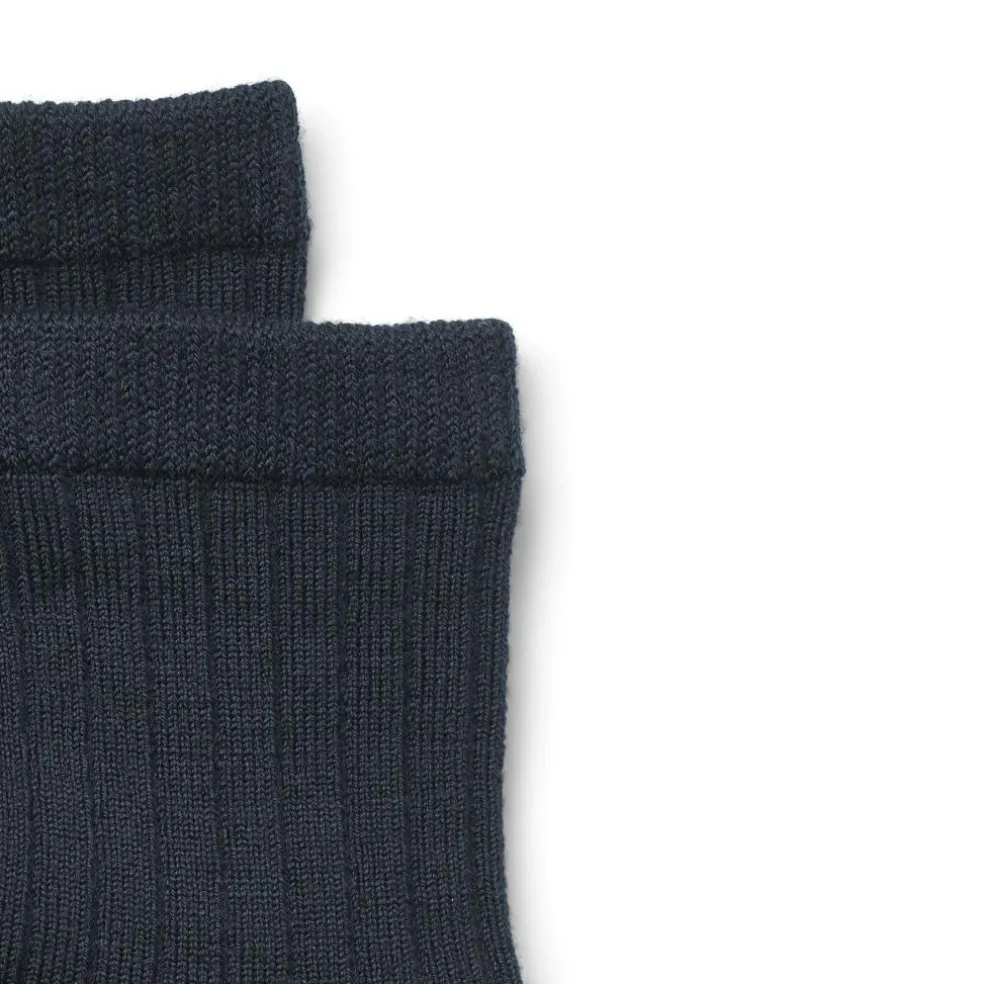 Wool Rib Socks Vilde