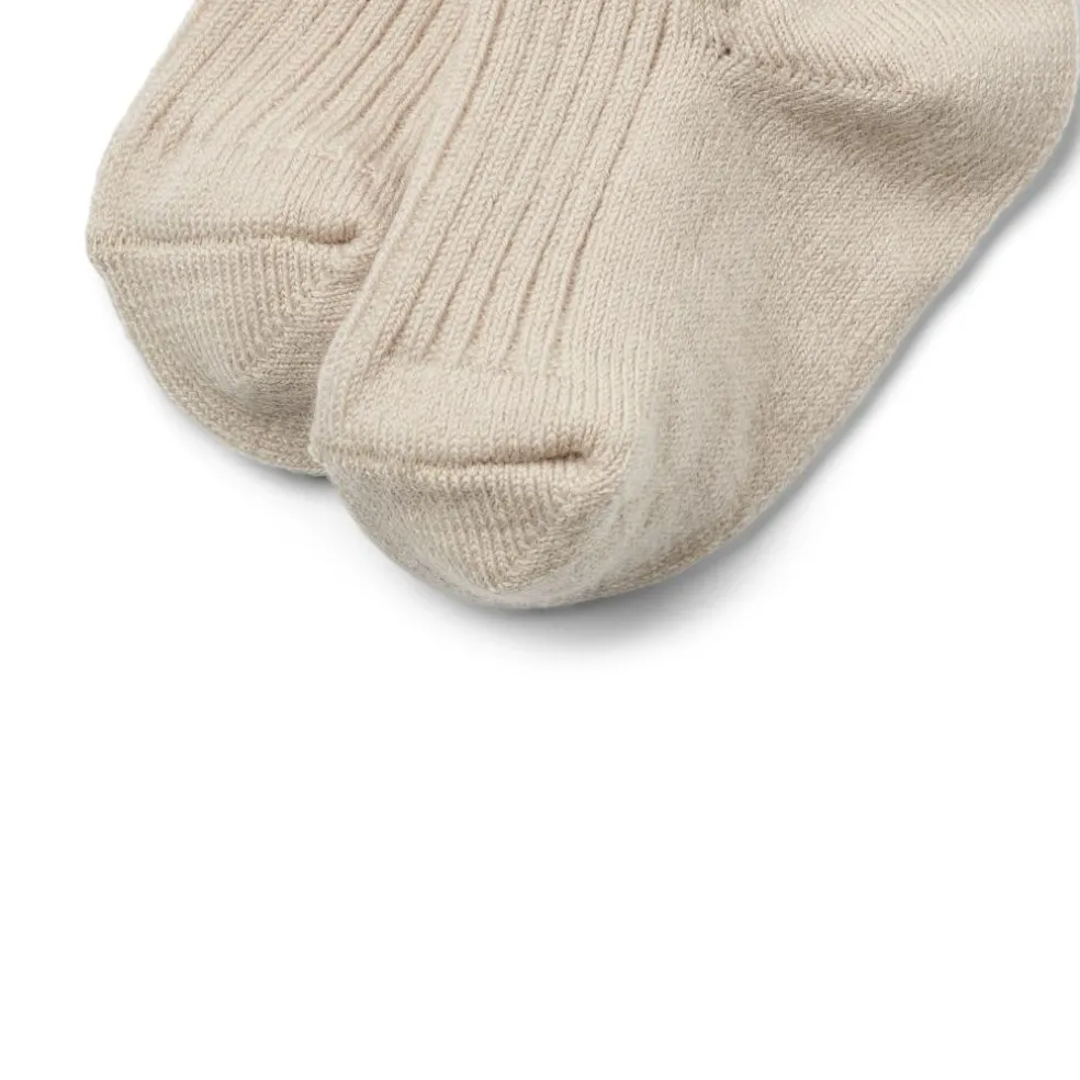 Wool Rib Socks Ziggy