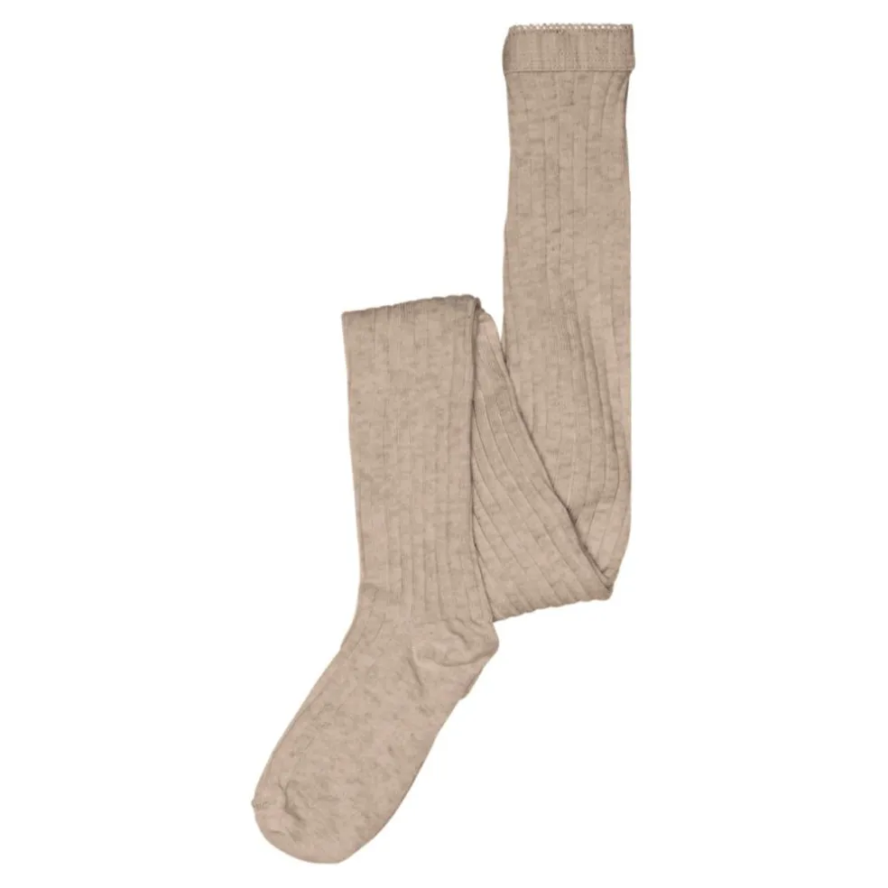 Wool Rib Tights
