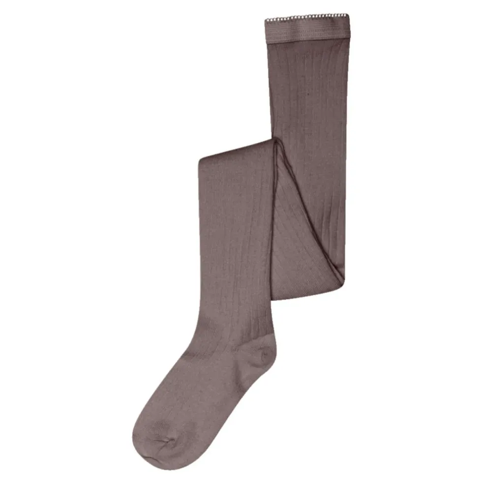 Wool Rib Tights