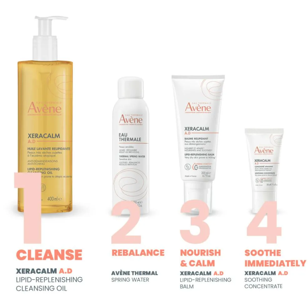 XeraCalm A.D Anti-Itching Bath & Shower Oil